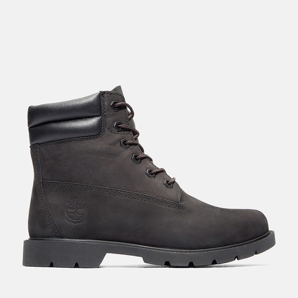Timberland Linden Woods Black Lace-Up Boots - Picture 2 of 12